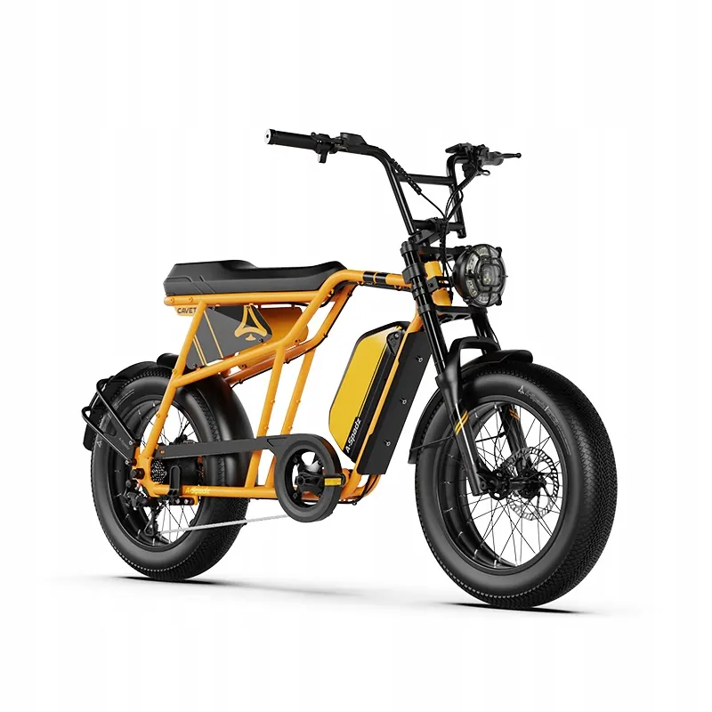 Bicicleta eléctrica fatbike A-Spadz Cavet Air 250W con batería 48V 15,6Ah