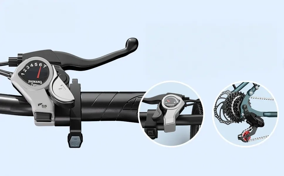 AAIRSK GT900 Bicicleta Eléctrica de Montaña image 13