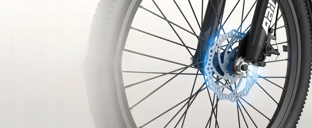 Tamaño de cuadro 24 pulgadas de la e-bike Aairsk SU7 para adultos