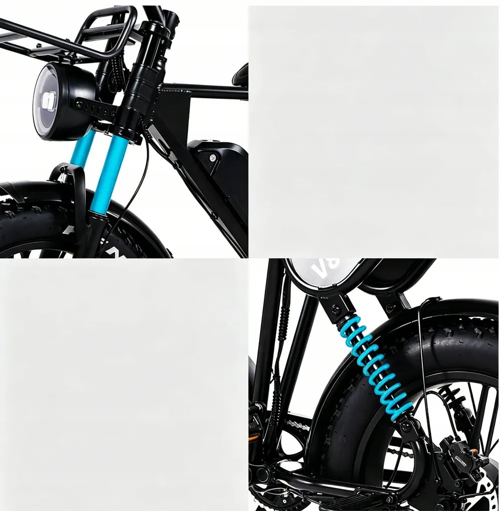 AAIRSK V8 Max Bicicleta Eléctrica Plegable image 9