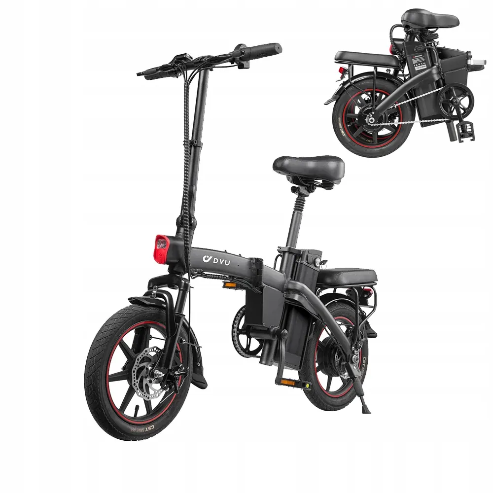 DYU A5 Bicicleta Eléctrica Plegable Urbana image 2