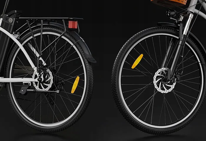 Motor de 250 W de la bicicleta eléctrica DYU C6.