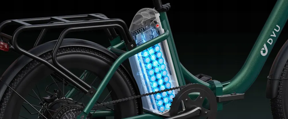 DYU C9 Bicicleta Eléctrica Plegable image 5