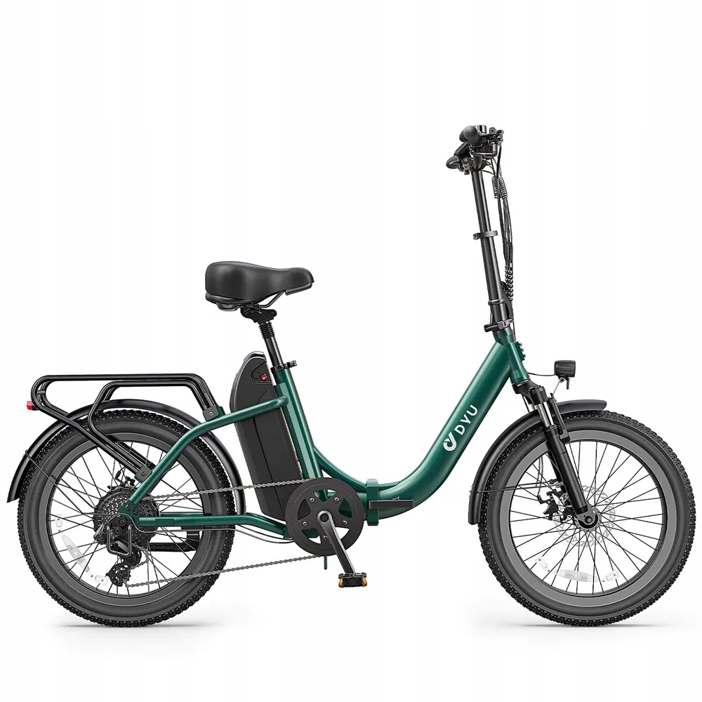 DYU C9 bicicleta eléctrica plegable para usuarios de 160 a 195 cm