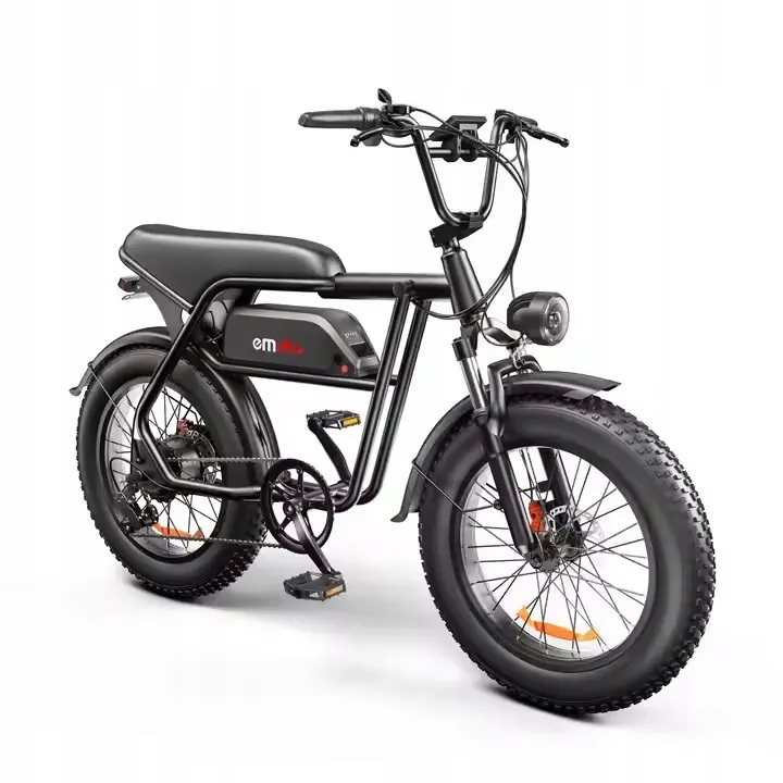 Caja original de la bicicleta eléctrica EMOKO C99 con batería de 20Ah