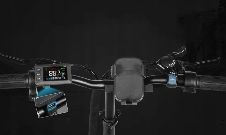 Bicicleta eléctrica plegable Samebike CY20 560W unisex