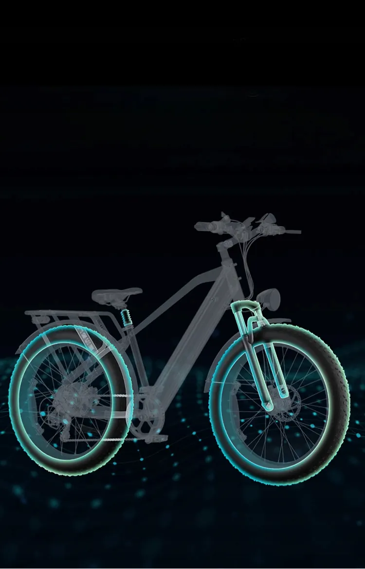 Bicicleta eléctrica ENGWE E26 ST con autonomía de 140 km y batería 48V 16Ah