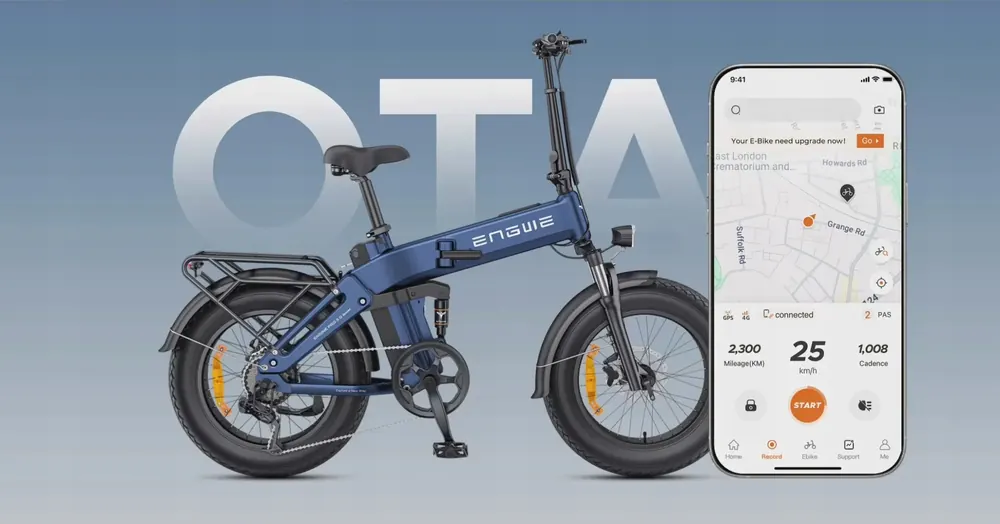 Rueda de 20 pulgadas en la bicicleta eléctrica Engine Pro 3.0 Boost.