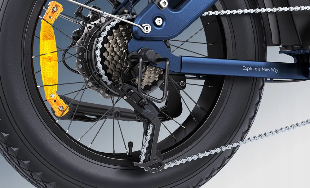 Bicicleta eléctrica Engwe Engine Pro 3.0 Boost 250W con batería 15AH y freno de aceite