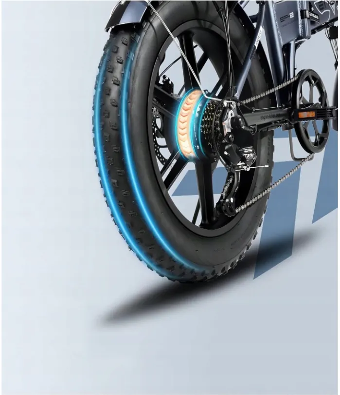 Cambio externo de la bicicleta eléctrica Engwe EP-2 Boost