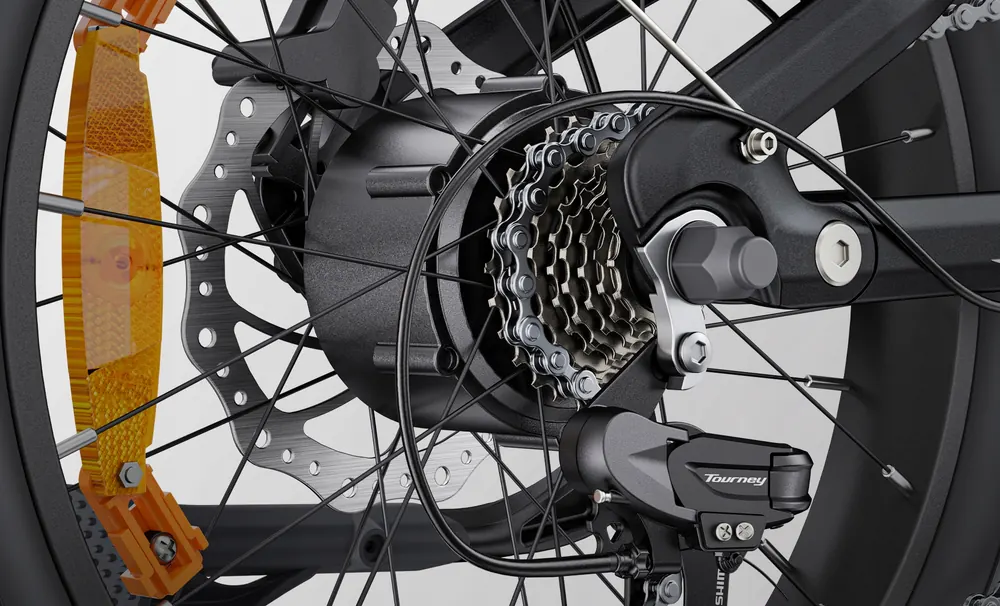Cuadro de aluminio de la bicicleta eléctrica ENGWE L20 3.0 Boost 250W