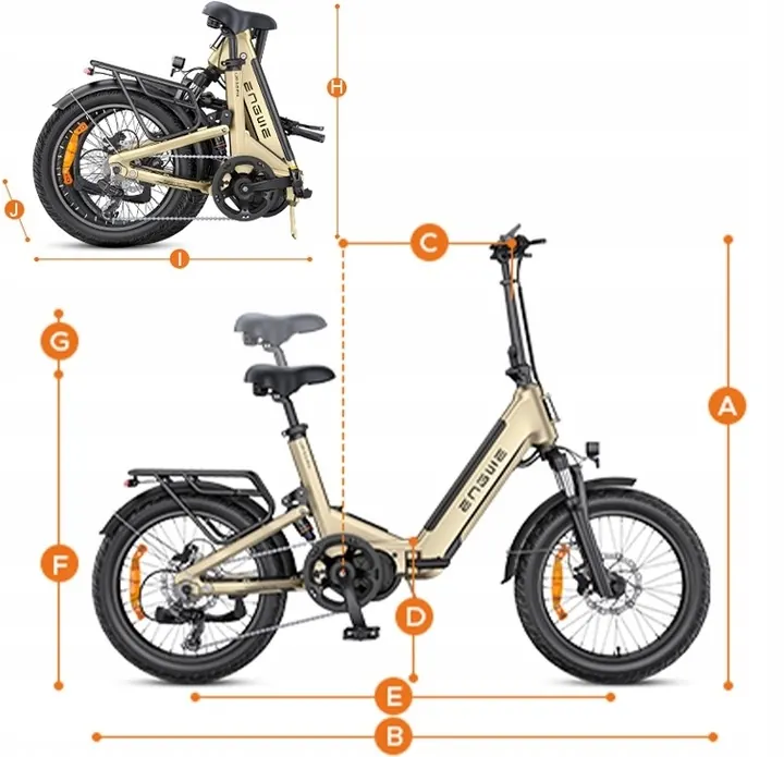 ENGWE L20 3.0 Pro Bicicleta Eléctrica Plegable image 14