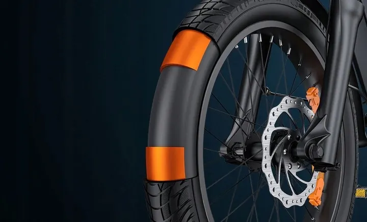 Motor de 250W en la bicicleta eléctrica plegable ENGWE L20 3.0 Pro.