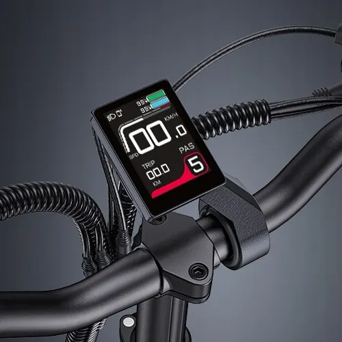 ENGWE LE20 bicicleta eléctrica azul con cuadro de talla L.