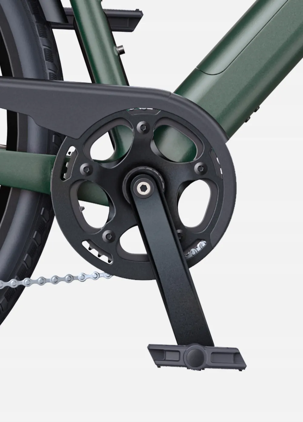 ENGWE MAPFOUR N1 Air 250W gris, bicicleta eléctrica urbana ligera con GPS