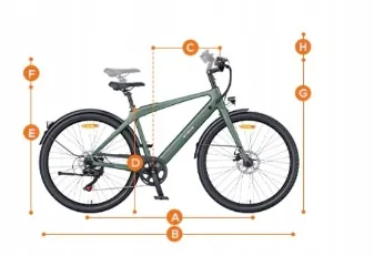 ENGWE MapFour N1 AIR ST Bicicleta Eléctrica Urbana image 16