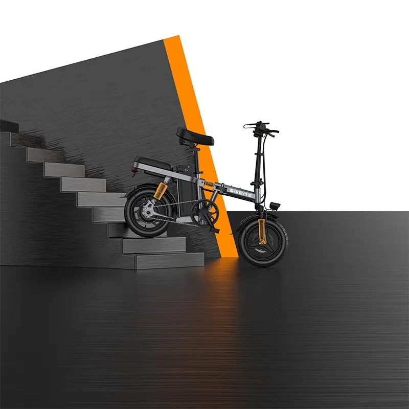 Bicicleta eléctrica plegable ENGWE T14 con motor 250W y batería 48V10AH