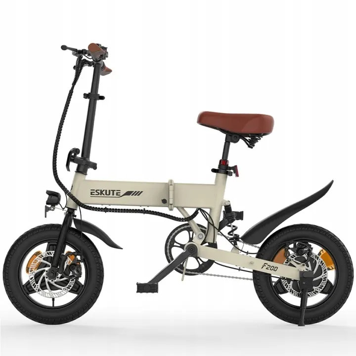 Caja original de la bicicleta eléctrica plegable ESKUTE F200
