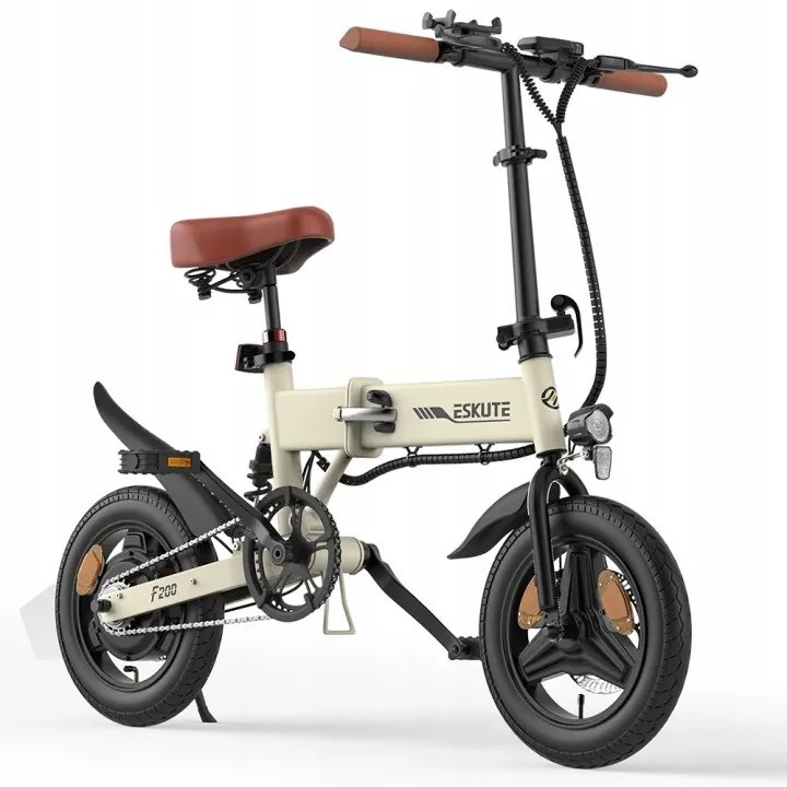 ESKUTE F200 e-bike plegable con motor 250W y batería 36V