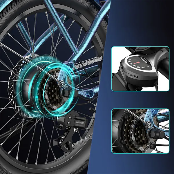 FAFREES F20 Bicicleta Eléctrica Plegable image 10
