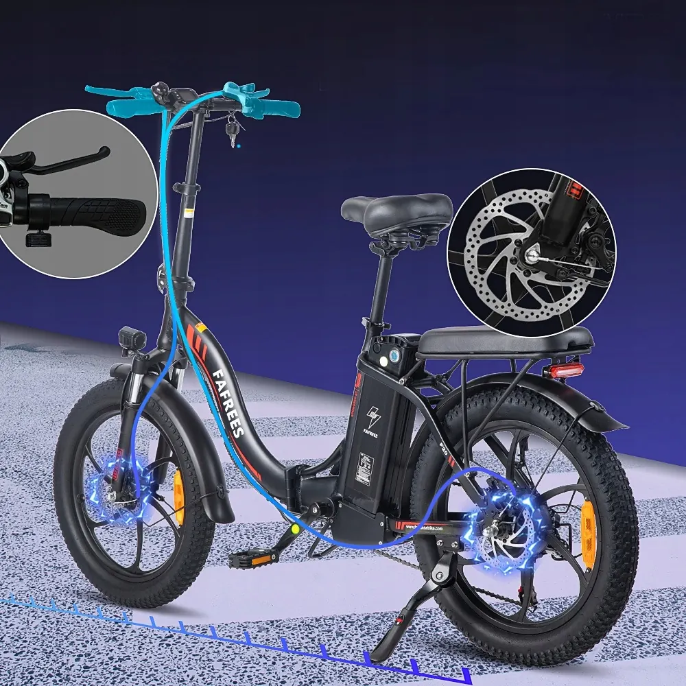 FAFREES F20 Fat Tire Eléctrica Plegable image 4