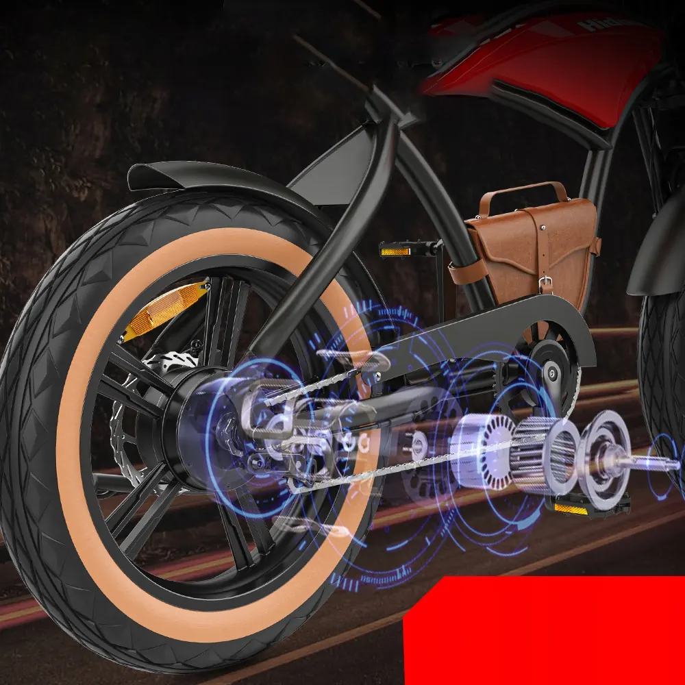 HIDOES B10 Bicicleta Eléctrica Fat Tire image 14