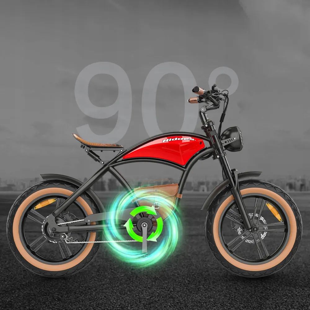 HIDOES B10 Bicicleta Eléctrica Fat Tire image 7