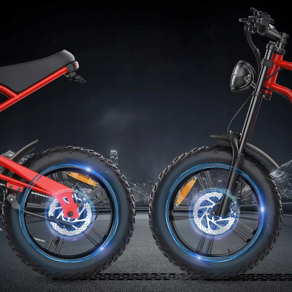 Hidoes B6 bicicleta eléctrica de 1200W con batería extraíble