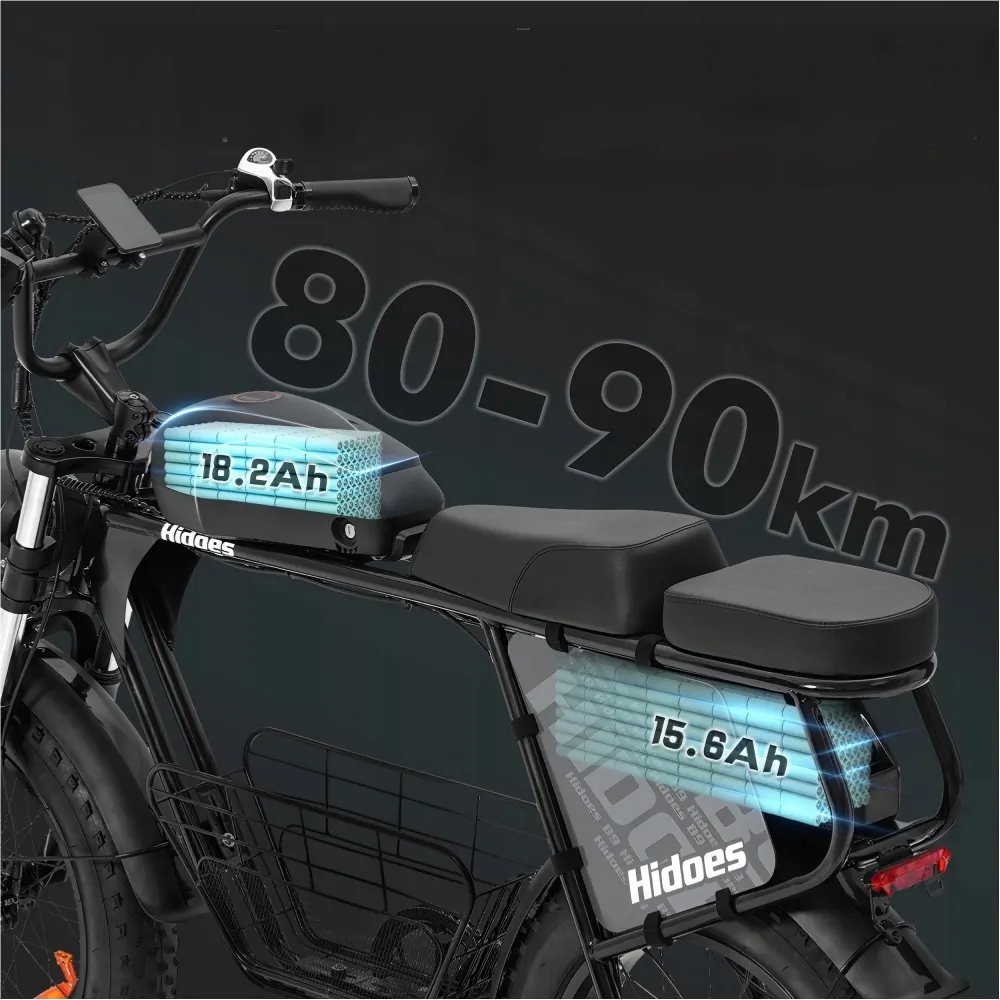 Cuadro de aluminio de 20 pulgadas de la bicicleta eléctrica Hidoes B9