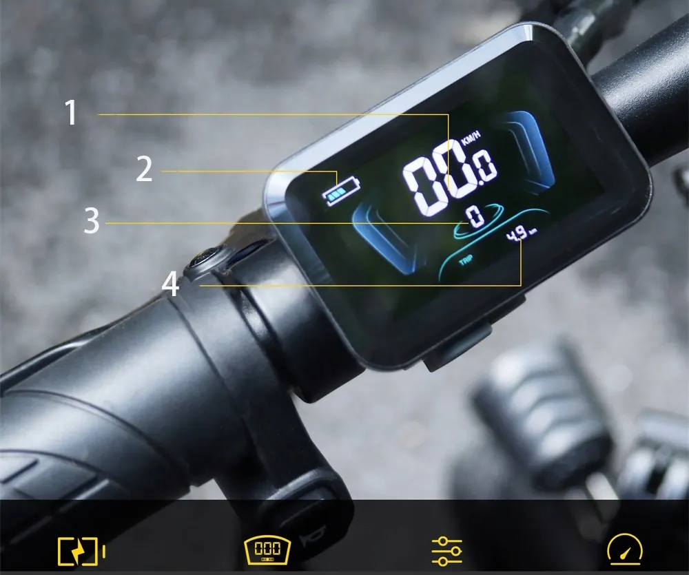 HIDOES C5 Bicicleta Eléctrica Plegable image 12