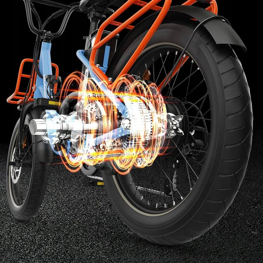 Bicicleta eléctrica Hidoes C6 unisex con cuadro de aluminio y motor 250W