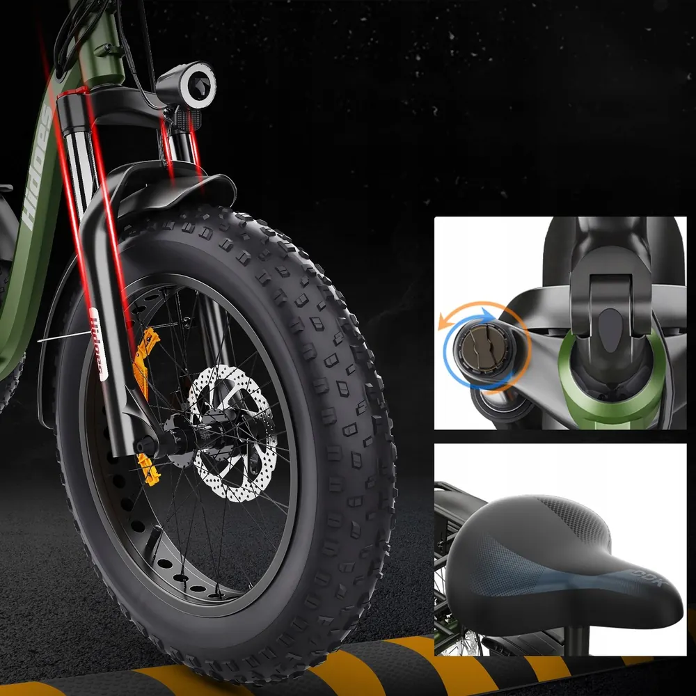 Hidoes HD-ET1 Bicicleta Eléctrica Todoterreno image 11