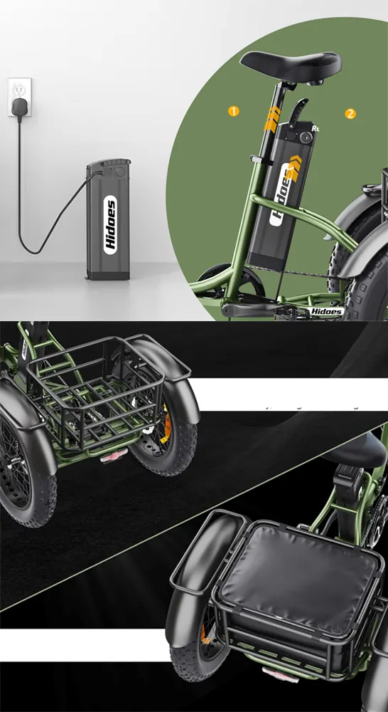 Hidoes HD-ET1 Bicicleta Eléctrica Todoterreno image 9