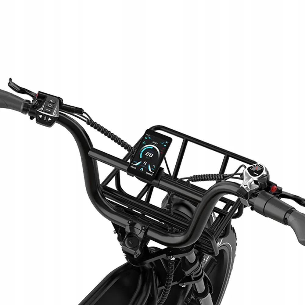 Bicicleta eléctrica KOOLUX X9 PRO 750W con 7 velocidades y batería 31.2AH