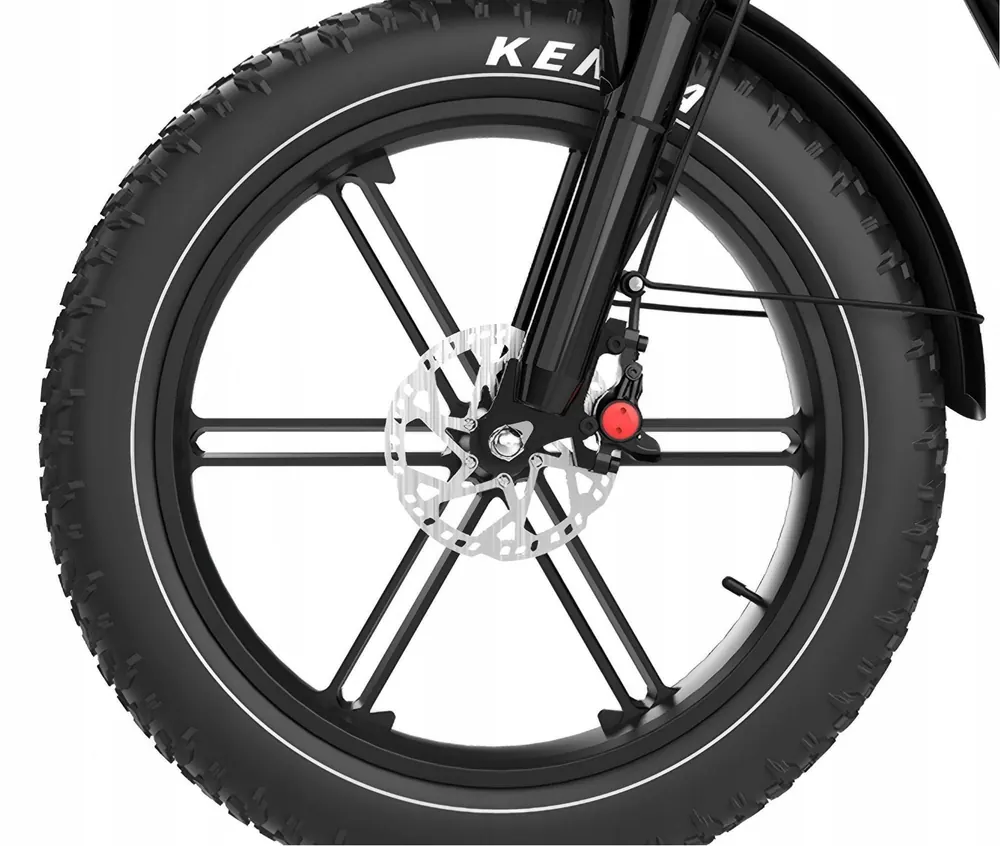 Motor de 750W en bicicleta eléctrica KOOLUX X9 PRO con batería 31.2AH