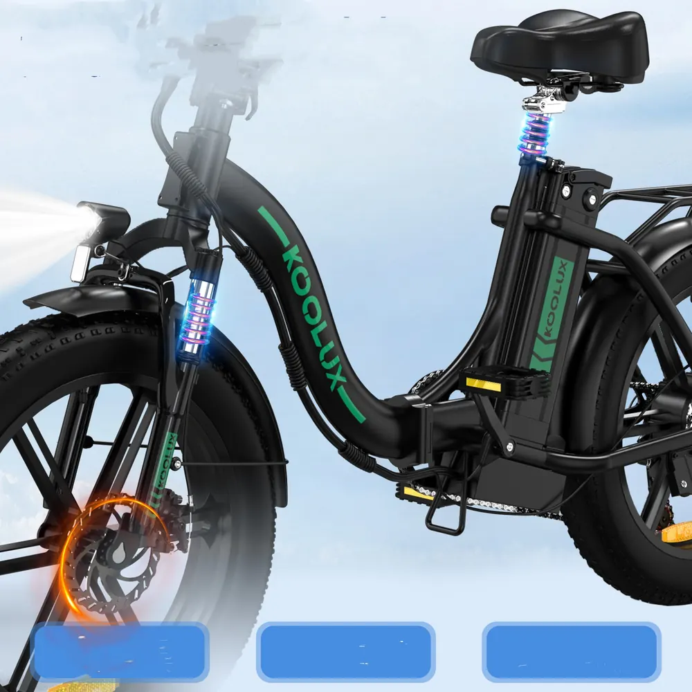 Batería de litio extraíble 48V 13AH para bicicleta eléctrica KOOLUX BK6S