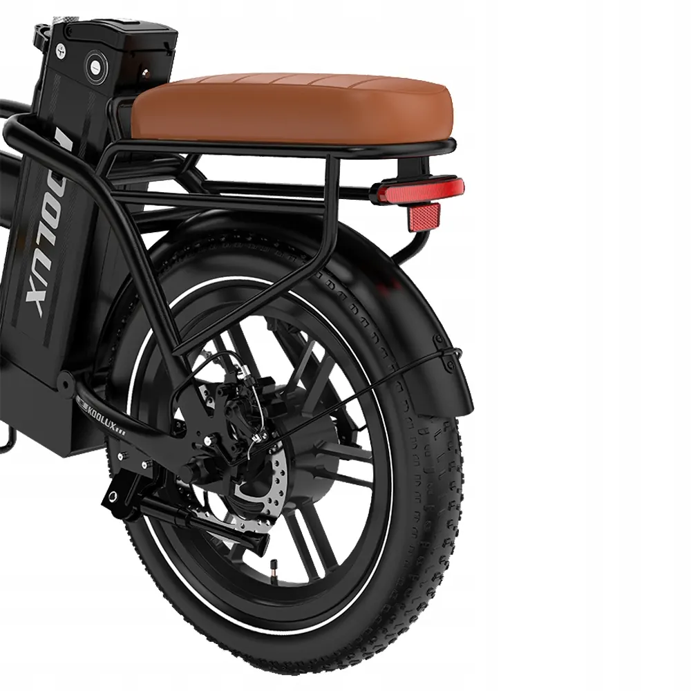KOOLUX X10 bicicleta eléctrica plegable, altura usuario 150-180 cm.