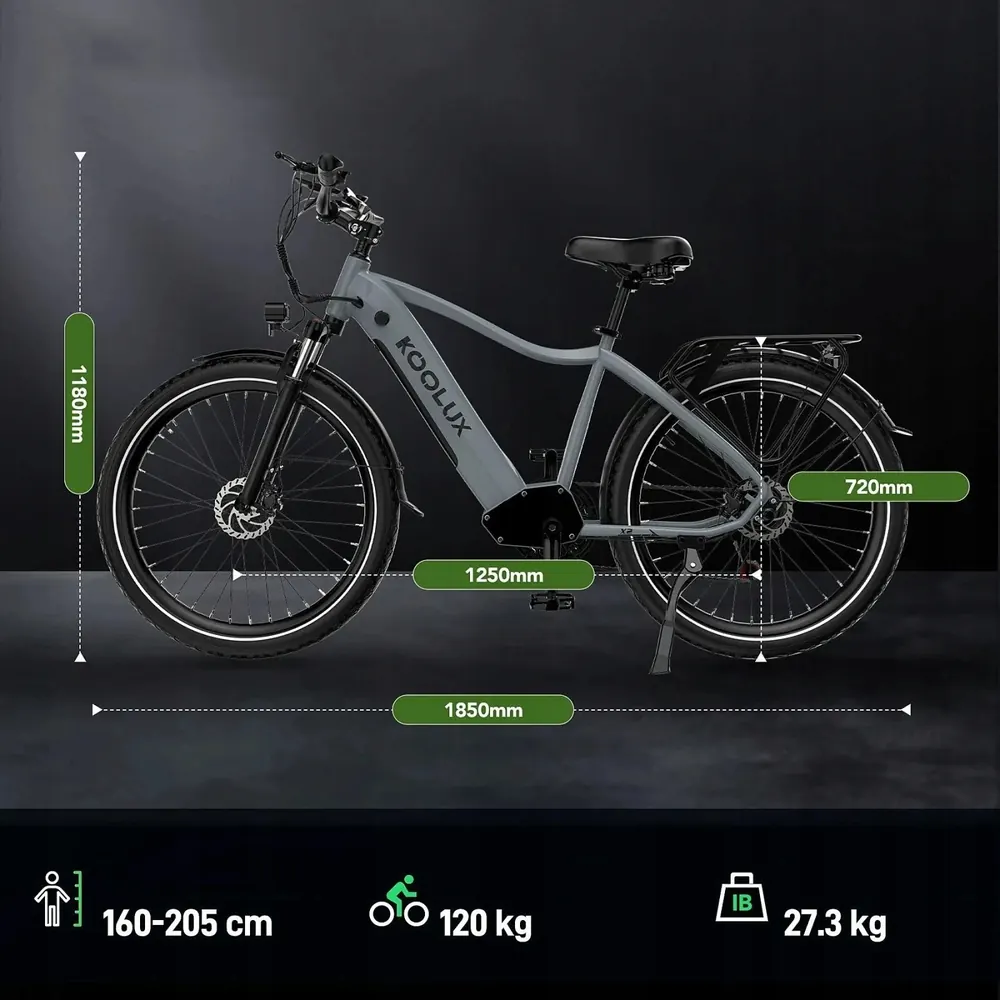 KOOLUX X3 Bicicleta Eléctrica Todoterreno image 4