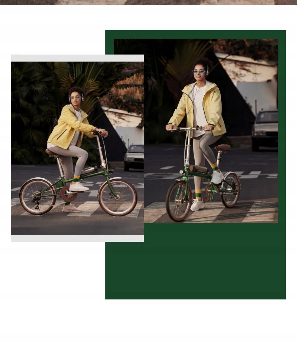 Bicicleta eléctrica ONESPORT OT02 PRO 250W con cuadro talla M