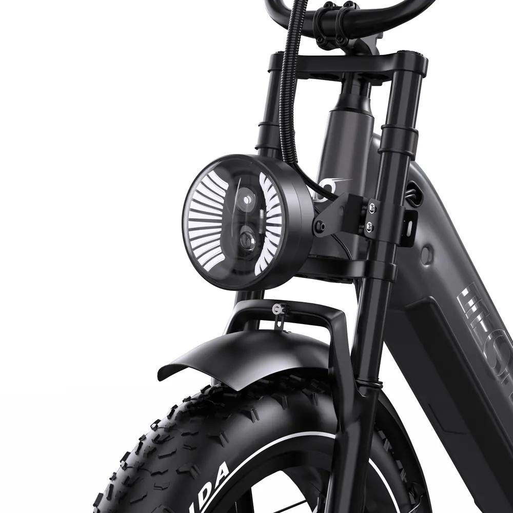 Rueda de 20 pulgadas de la bicicleta eléctrica Onesport OT08 PRO con doble batería