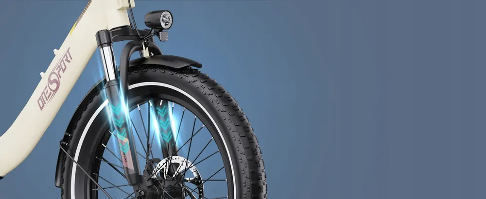 ONESPORT OT16-2 Bicicleta Eléctrica Plegable image 6