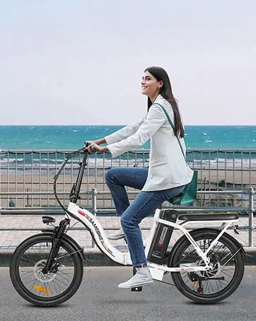 SAMEBIKE CY20 Bicicleta Eléctrica Plegable image 6
