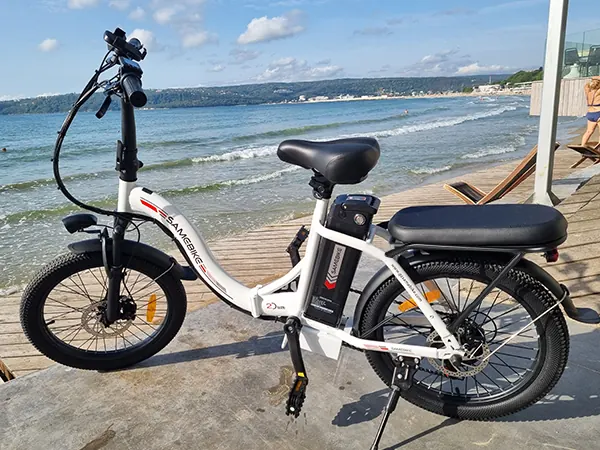 SAMEBIKE CY20 motor eléctrico de 250W para bicicleta plegable.