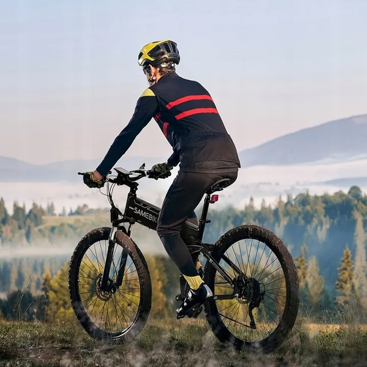 Bicicleta eléctrica plegable SAMEBIKE LO26-II-FT-YD con batería 48V 14AH