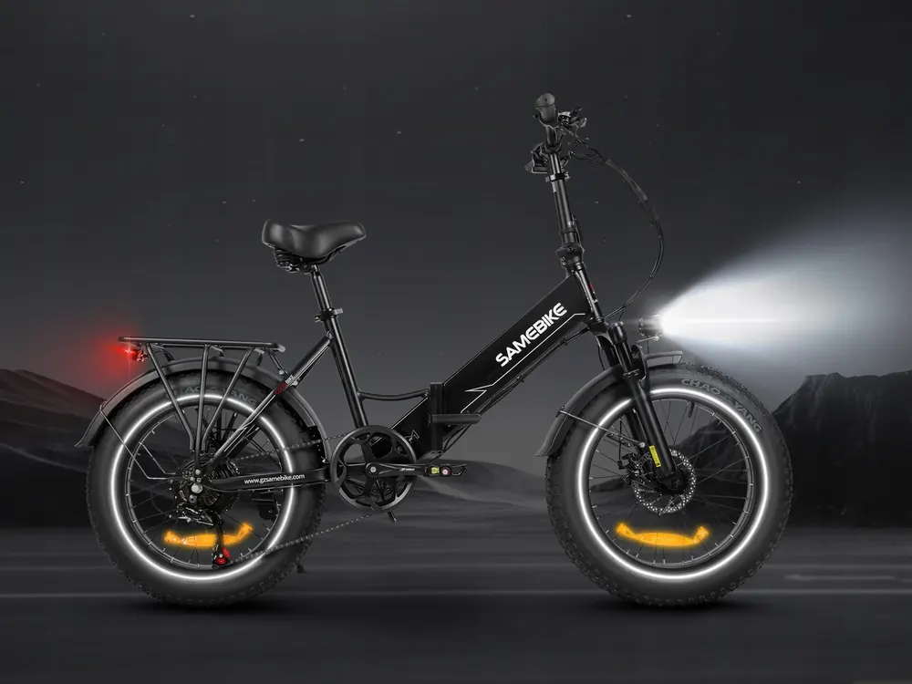 Bicicleta eléctrica SAMEBIKE LOTDM200-II unisex para ciudad