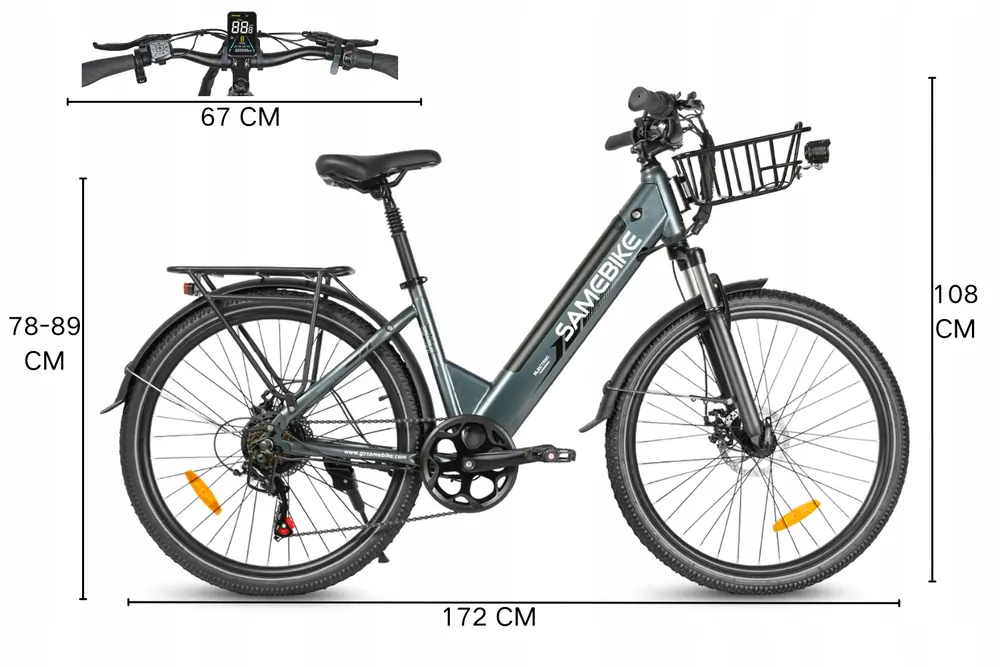 SAMEBIKE RS-A01 Pro Bicicleta Eléctrica image 2
