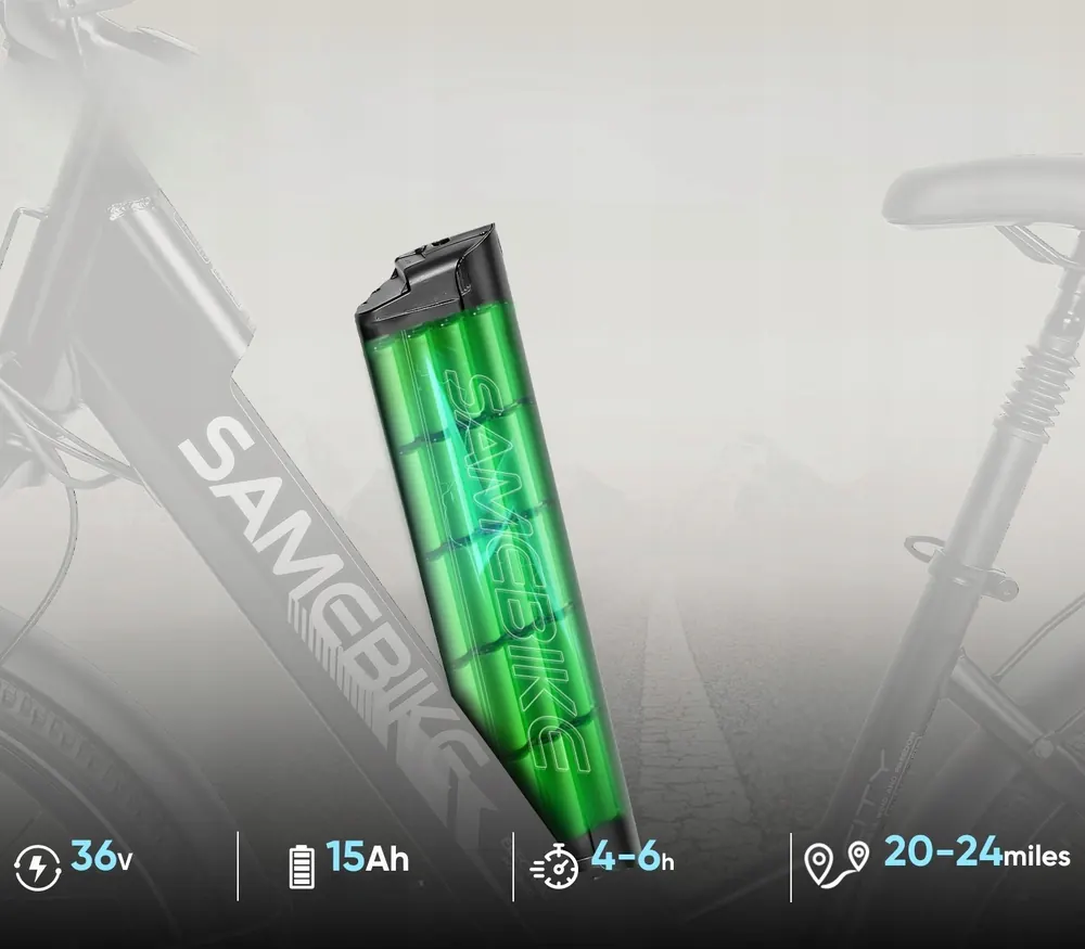 SAMEBIKE RS-A01 Pro bicicleta eléctrica unisex para hombre y mujer