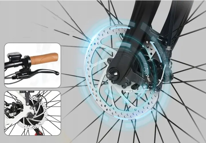 Samebike RS-A07 bicicleta eléctrica con motor de 500W y batería 13AH