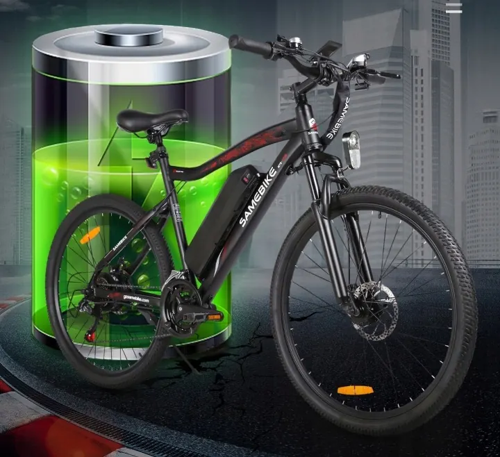 Bicicleta eléctrica Samebike SY26-II adecuada para usuarios de 165 a 200 cm