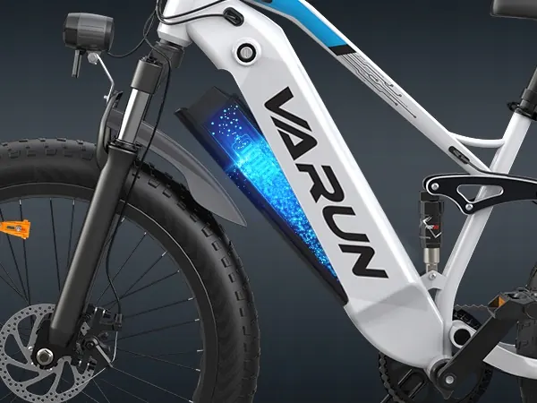 Cuadro talla L de la bicicleta eléctrica VARUN 26X4.0.